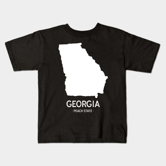 Georgia Kids T-Shirt by nmcreations